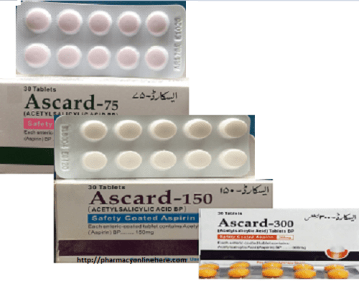 Ascard Tablets Acetylsalicylic Acid Uses Dosage Side Effects Benefits Price