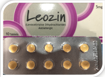 Leozin Tablets Levocetirizine Hydrochloride 5 MG 10 MG Uses Dosage Side Effects Benefits Price