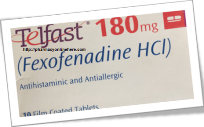 Telfast Tablets Fexofenadine 60MG 120MG 180MG Uses Dosage Side Effects Price