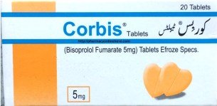 Corbis Tablets Bisoprolol 2.5MG, 5MG, 10MG Uses Dosage Side Effects Benefits Formula Ingredients Price
