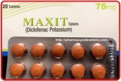 Maxit Tablets Diclofenac Potassium 50 MG 75 MG Uses Dosage Side Effects Price