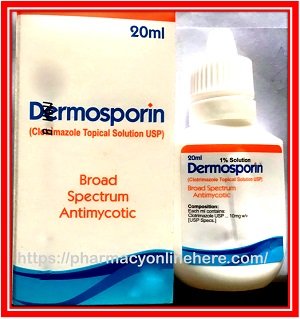 Best Clotrimazole Cream Dermosporin 1% For Yeast Infections And RingWorms Uses Dosage Side Effects