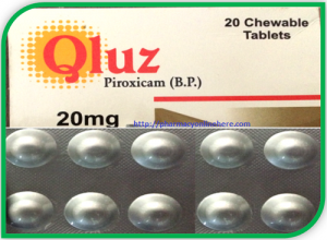Qluz Tablets (Piroxicam) Uses, Dosage, Side Effects, Storage Instructions