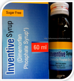 New Inventive Syrup 60 ml (Dimemorfan Phosphate) Best Cough Medicine Uses, Dosage, Side Effects
