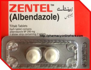 zentel tablet dosage