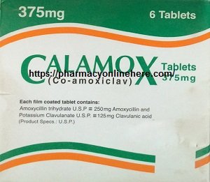 Calamox Tablets 375 MG Uses Dosage Side Effects